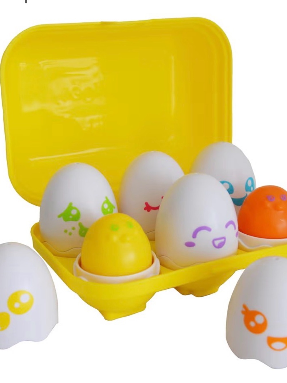 Smiling Surprise Egg Learning Set - Yellow